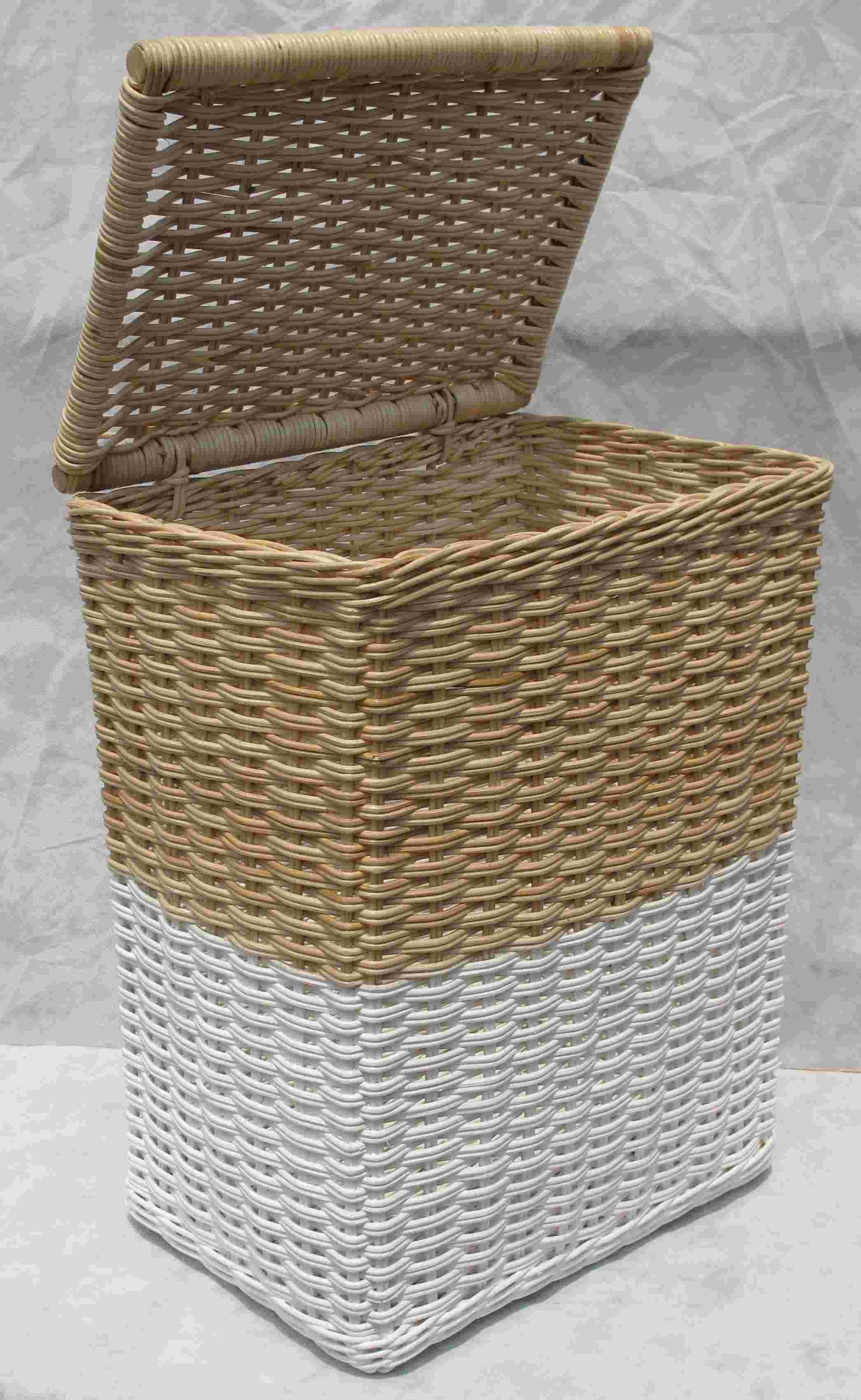 rattan wicker laundry baskets with lid
