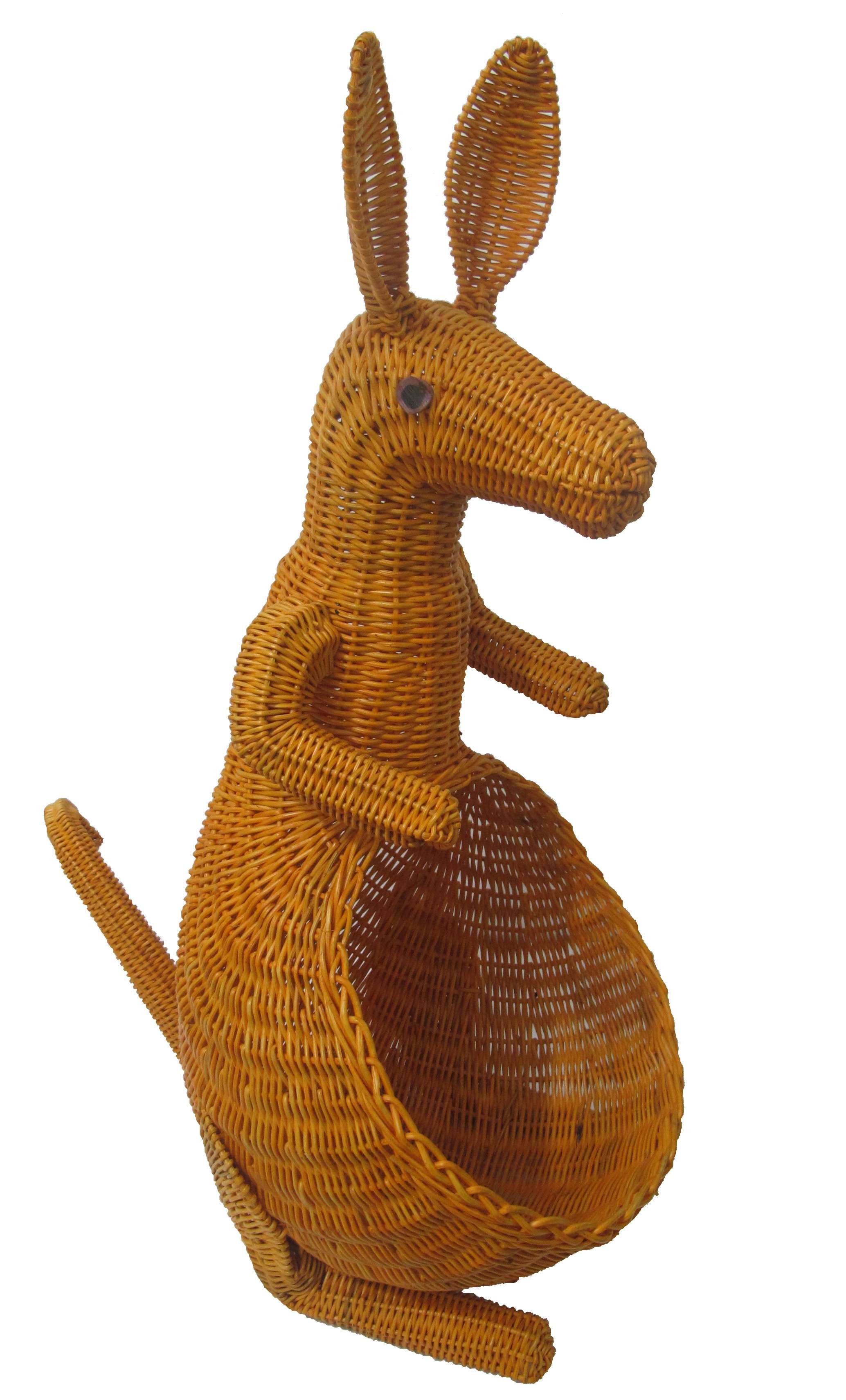 rattan animal baskets